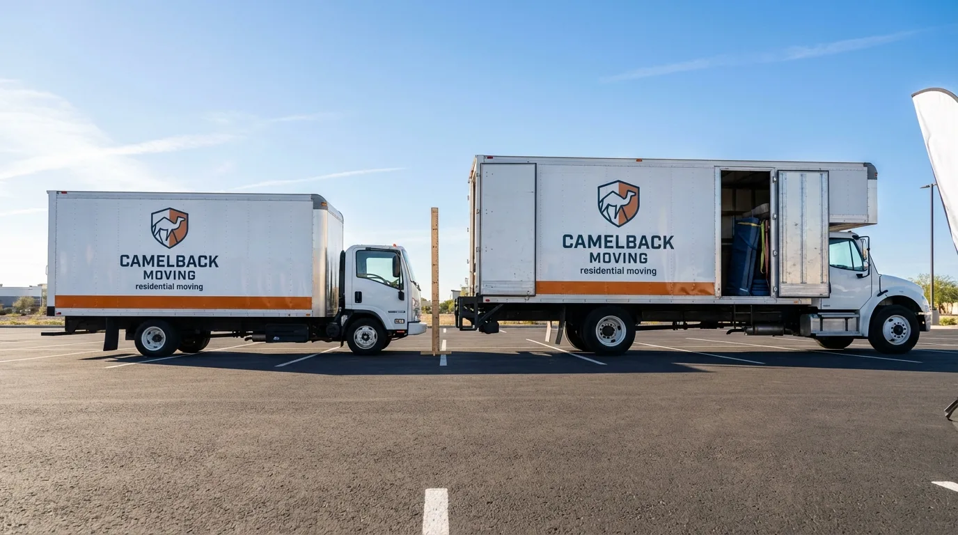 Moving truck size capacity guide in Signal Hill